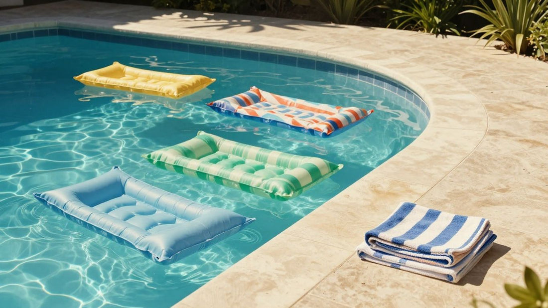 Fabric pool floats: how to choose, use, and care for them