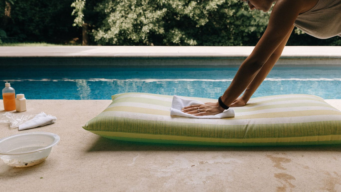 How to clean a fabric pool float: a step-by-step guide