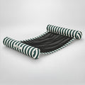 Green & White (Striped)
